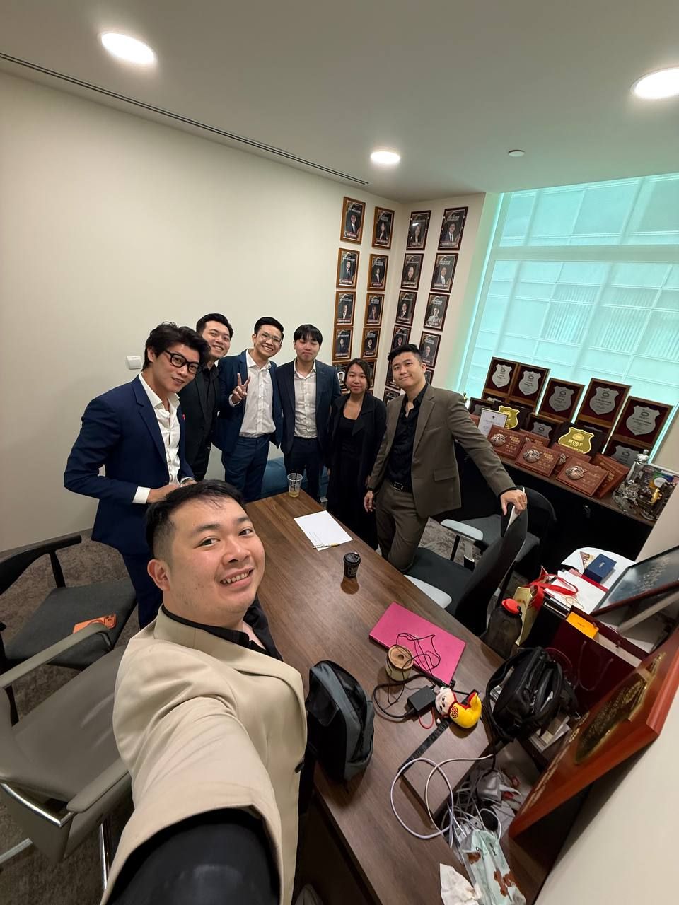 In the office: Team meeting: planning together and sharing what works